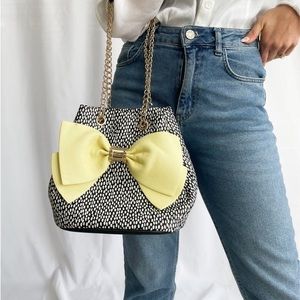 Betsey Johnson Hopeless Romantic Bucket Purse